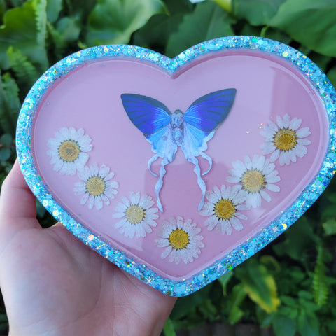 Floral Heart Tray
