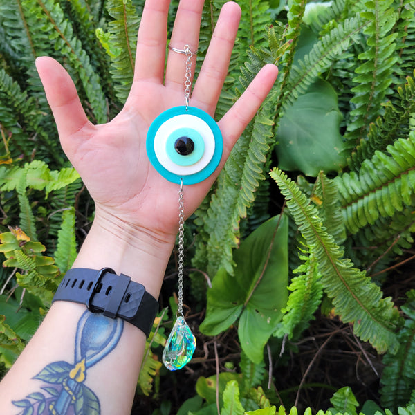 Evil-Eye Suncatcher (Multiple Color Options)
