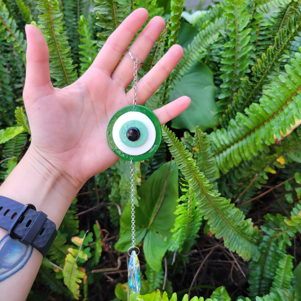 Evil-Eye Suncatcher (Multiple Color Options)