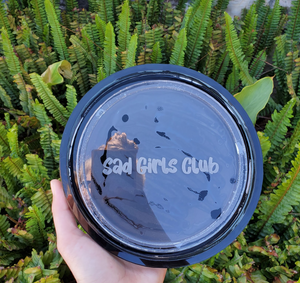 Sad Girls Club Round Tray *Made To Order*